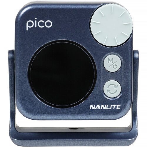 Nanlite Pico LED Mini Luz de Bolsillo 334 Lux Batería 1500mAh Azul