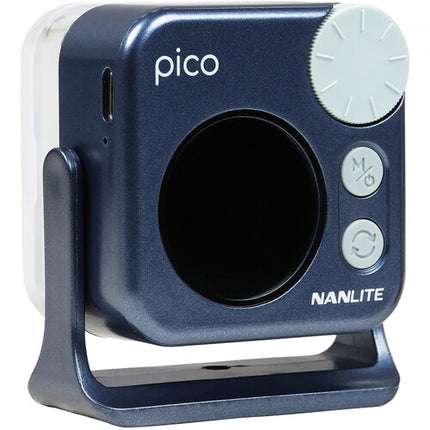 Nanlite Pico LED Mini Luz de Bolsillo 334 Lux Batería 1500mAh Azul