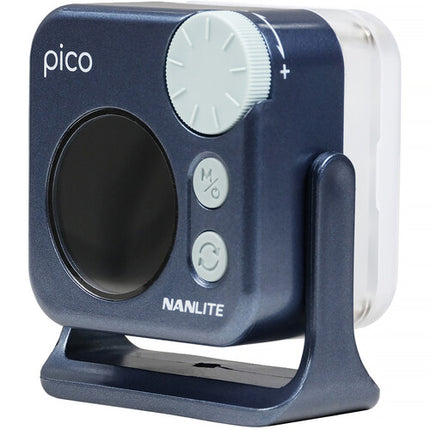 Nanlite Pico LED Mini Luz de Bolsillo 334 Lux Batería 1500mAh Azul