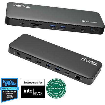 Plugable Thunderbolt 4 Cable 3.3 Pies 40 Gb/s 100W Power Delivery