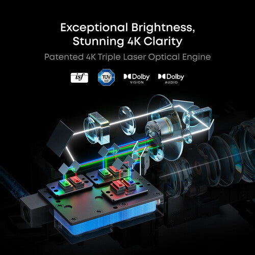 NEBULA BY ANKER X1 Proyector portátil UHD 4K 3500 lúmenes triple láser