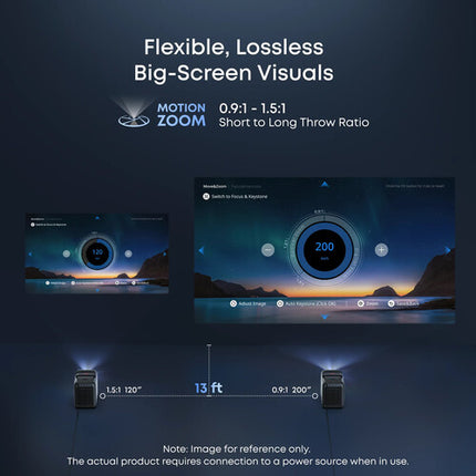 NEBULA BY ANKER X1 Proyector portátil UHD 4K 3500 lúmenes triple láser