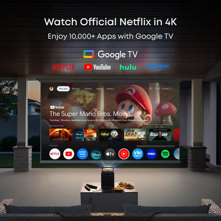 NEBULA BY ANKER X1 Proyector portátil UHD 4K 3500 lúmenes triple láser