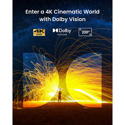 NEBULA BY ANKER Cosmos 4K SE Proyector portátil 4K 1800 lúmenes HDR