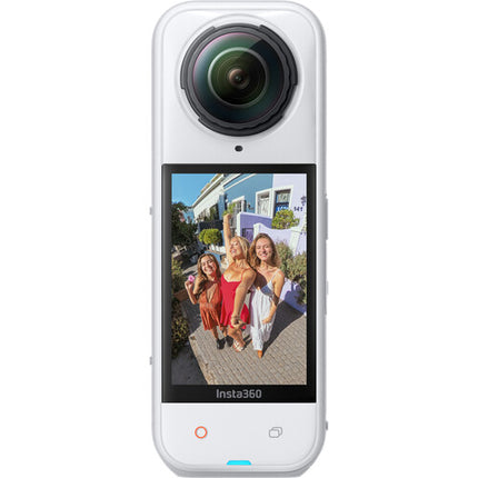 Insta360 X5 Cámara 360° 8K 72MP Fotos 49m Impermeable Satin White