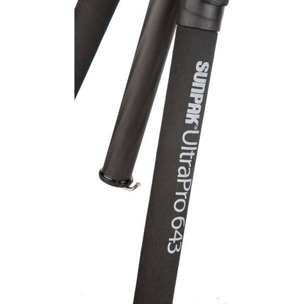 Sunpak UltraPRO 643 Trípode de Fibra de Carbono 64 Pulgadas 21 lb con Cabezal 3 Vías