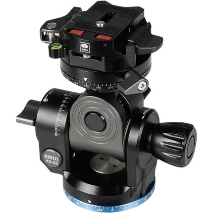 Sirui KS-G3 Cabezal de Trípode con Capacidad 2.5 kg y Rango Panorámico 360°