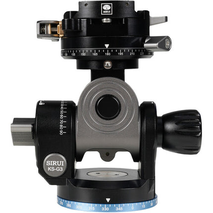 Sirui KS-G3 Cabezal de Trípode con Capacidad 2.5 kg y Rango Panorámico 360°