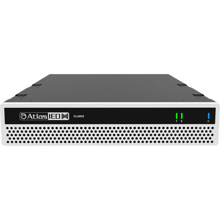 AtlasIED CLA802 amplificador comercial 800W 2 canales 1RU medio rack