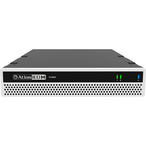 AtlasIED CLA802 amplificador comercial 800W 2 canales 1RU medio rack