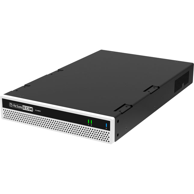 AtlasIED CLA802 amplificador comercial 800W 2 canales 1RU medio rack