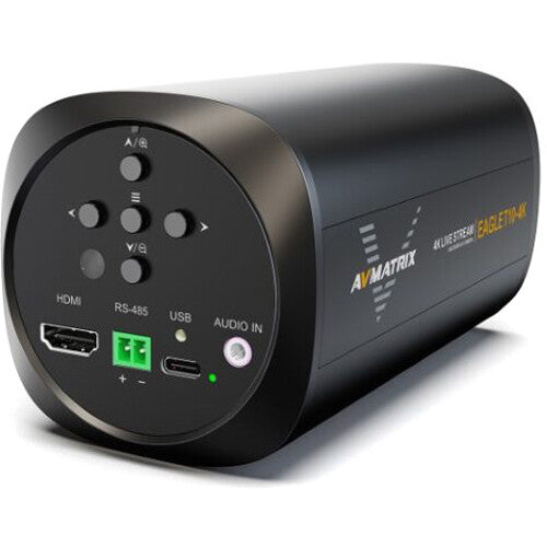 AVMATRIX Eagle T10 Cámara de Transmisión en Vivo 4K 8MP Zoom Óptico 10x