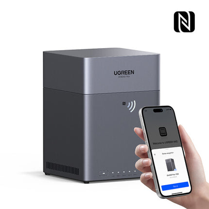 UGREEN DH4300 Plus NAS 4 Bahías SATA III 8GB RAM 32GB eMMC