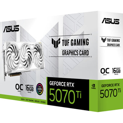 ASUS GeForce RTX 5070 Ti TUF GAMING Tarjeta Gráfica 16GB GDDR7 2610MHz OC