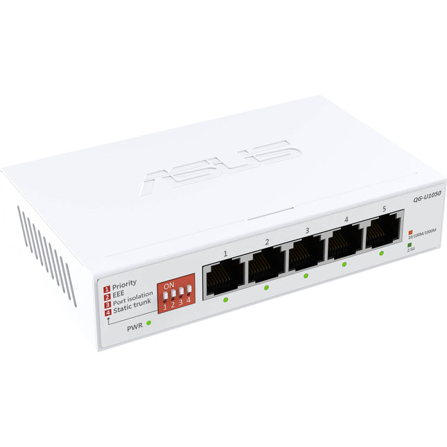 ASUS QG-U1050 Switch no gestionado 5 puertos 2.5G 18.6 Mpps 8Mb buffer