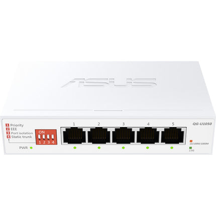 ASUS QG-U1050 Switch no gestionado 5 puertos 2.5G 18.6 Mpps 8Mb buffer