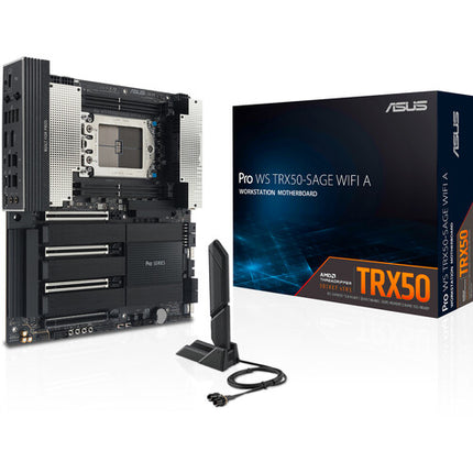 ASUS Pro WS TRX50-SAGE WIFI Placa Base CEB Socket sTR5 DDR5 ECC 10GbE Wi-Fi 7