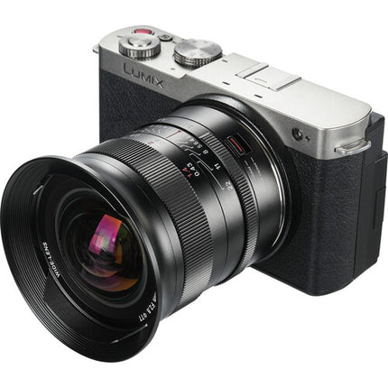 7Artisans 14mm f/2.8 Lente angular rápida Full-Frame con enfoque manual y parasol