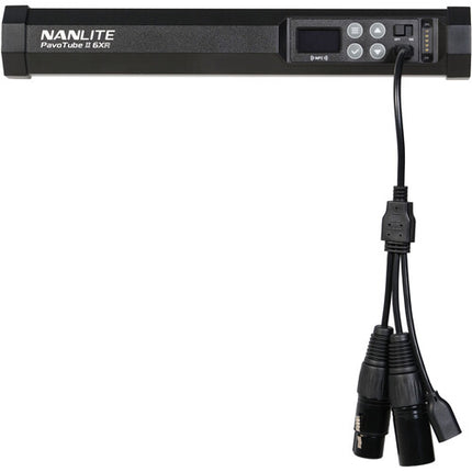 Nanlite Cable USB-C a DMX para PavoBulb PavoTube y PavoTube II 10 pulgadas 5 pines