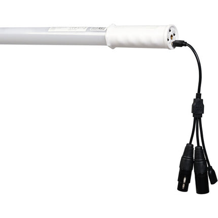 Nanlite Cable USB-C a DMX para PavoBulb PavoTube y PavoTube II 10 pulgadas 5 pines