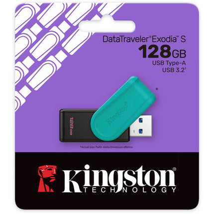 Kingston 128GB DataTraveler Exodia S Memoria USB 3.2 Gen 1 128GB