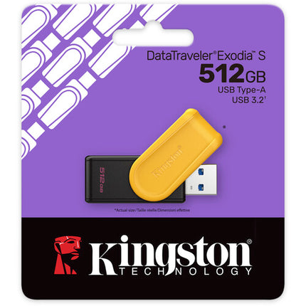 Kingston DataTraveler Exodia S Memoria USB 512GB USB 3.2 Gen 1 USB-A