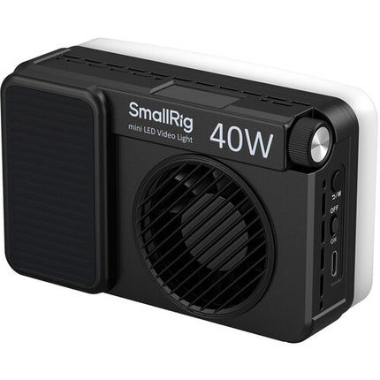 SmallRig RM 40C Mini LED Luz de Video 4670 Lux Batería 4800mAh Bundle Completo