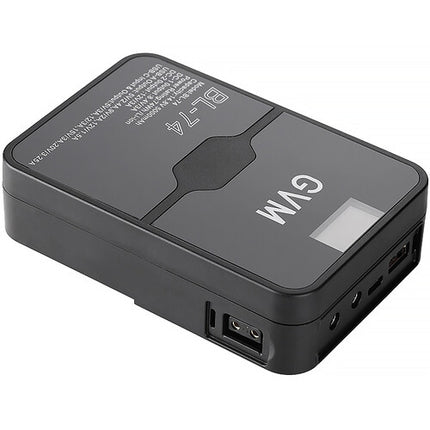 GVM BL-74 Batería V-Mount para cámaras y luces 5000mAh 74Wh con cargador y cables USB