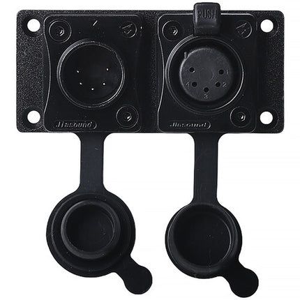 GVM CCM-XLR5 Controlador CRMX DMX para Paneles LED con Puertos XLR 5 Pines