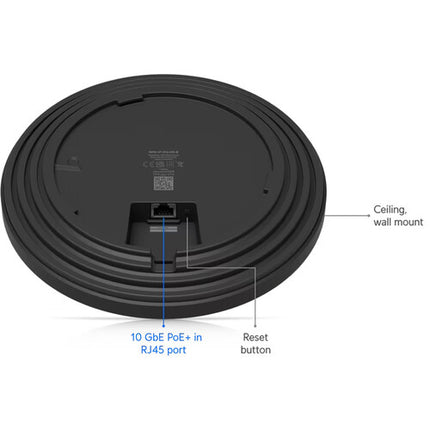 Ubiquiti U7 Pro XG Punto de Acceso Wi-Fi 7 Tri Banda 10G PoE 1500ft²