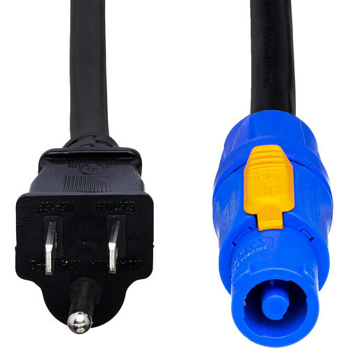 Hosa Technology Neutrik cable de alimentación powerCON a NEMA 5-15P 3 m con conectores seguros