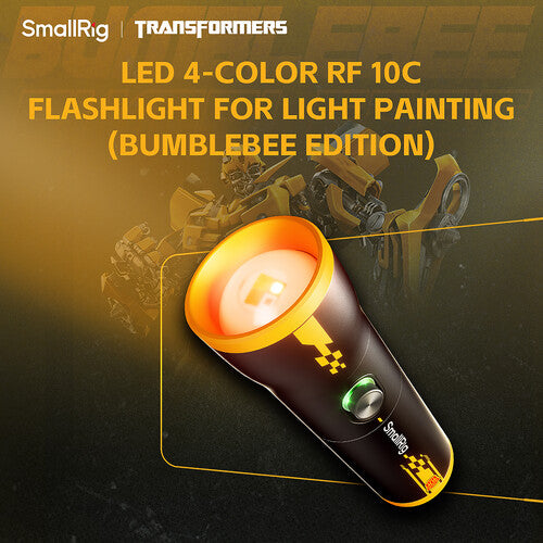 SmallRig RF 10C Luz LED para Video Enfoque Ajustable 392 Lux 5600K con Filtros Gobo