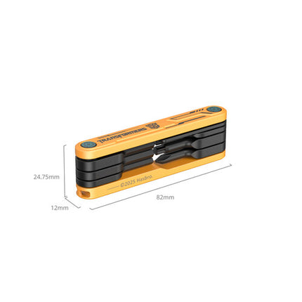 SmallRig Foldable Multi-Tool Kit Bumblebee Edition Set de herramientas plegables con 7 destornilladores acero inoxidable y mango de aluminio