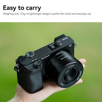 7Artisans 27mm f2.8 AF II Lente para Sony E APS-C 40.5mm 39mm filtro