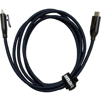 amaran Cable de carga USB-C con bloqueo 4.9 pies 140W PD 3.1 5A 28V trenzado