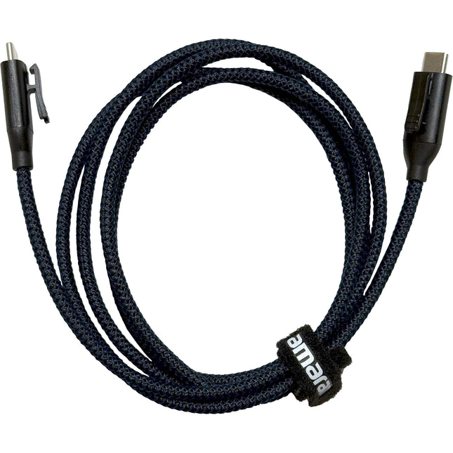 amaran Cable de carga USB-C con bloqueo 4.9 pies 140W PD 3.1 5A 28V trenzado