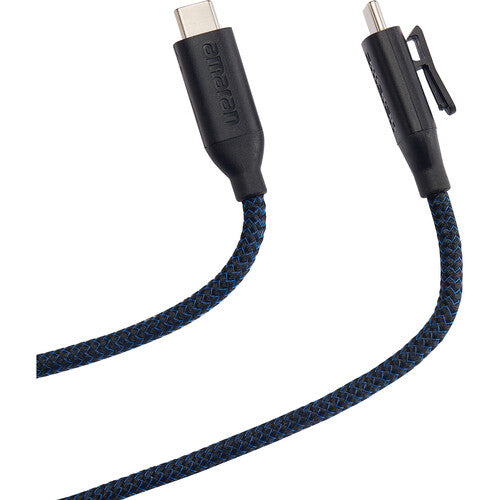 amaran Cable de carga USB-C con bloqueo 4.9 pies 140W PD 3.1 5A 28V trenzado