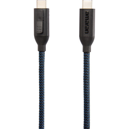 amaran Cable de carga USB-C con bloqueo 4.9 pies 140W PD 3.1 5A 28V trenzado