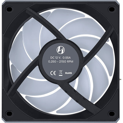 Lian Li UNI FAN CL Wireless Ventilador PC Negro 2150 rpm Control L-Wireless