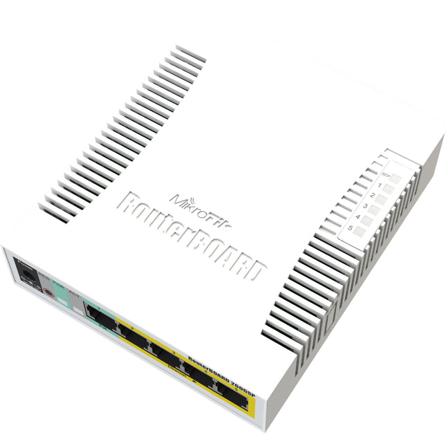 MikroTik RB260GSP Switch de Red Gestionado 5 Puertos Gigabit PoE Pasivo