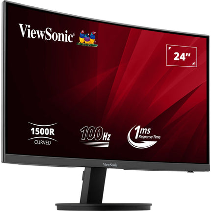 ViewSonic VA2416C Monitor Curvo 23.6" Full HD 100 Hz 1 ms VRR