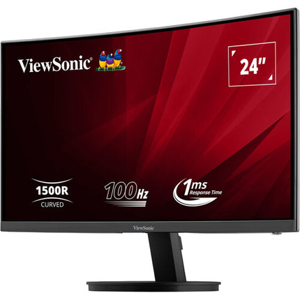 ViewSonic VA2416C Monitor Curvo 23.6" Full HD 100 Hz 1 ms VRR