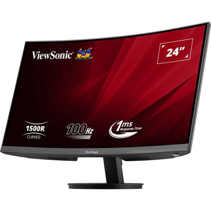 ViewSonic VA2416C Monitor Curvo 23.6" Full HD 100 Hz 1 ms VRR