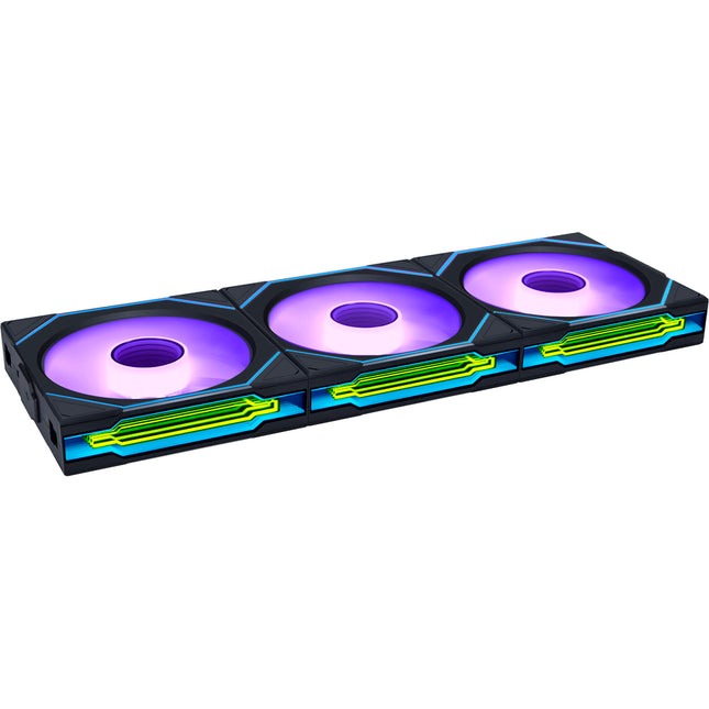 Lian Li UNI FAN SL-INF Ventiladores inalámbricos 120mm 3-Pack 2300 rpm Negro