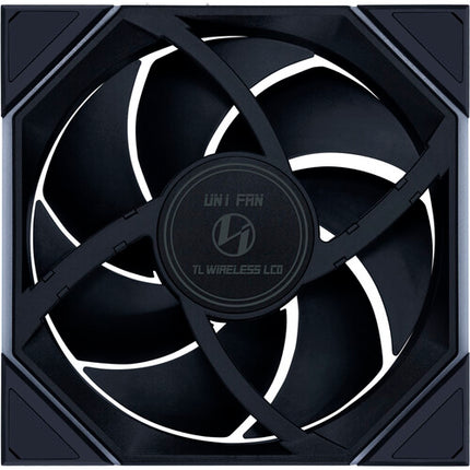 Lian Li 140mm UNI FAN TL Ventilador de caja RGB inalámbrico 1600 rpm 1.6" pantalla LCD