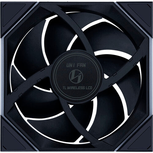 Lian Li 140mm UNI FAN TL Ventilador de caja RGB inalámbrico 1600 rpm 1.6" pantalla LCD