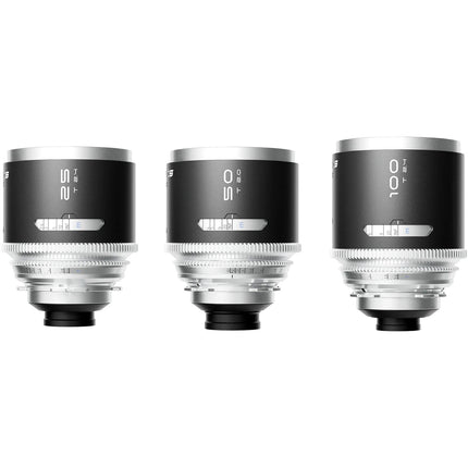 BLAZAR LENS MANTIS 1.33x Juego de 3 Lentes Anamórficas 25 50 100mm ARRI PL estuche