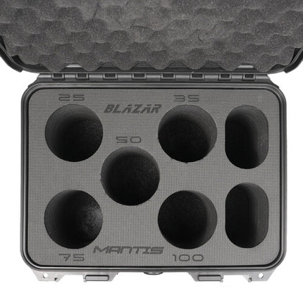 BLAZAR LENS MANTIS 1.33x Juego de 3 Lentes Anamórficas 25 50 100mm ARRI PL estuche