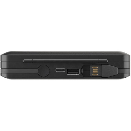 Newell Cargador Doble Canal con Lector SD para Baterías FUJIFILM NP-W126 con Pantalla LCD y Puerto USB-C