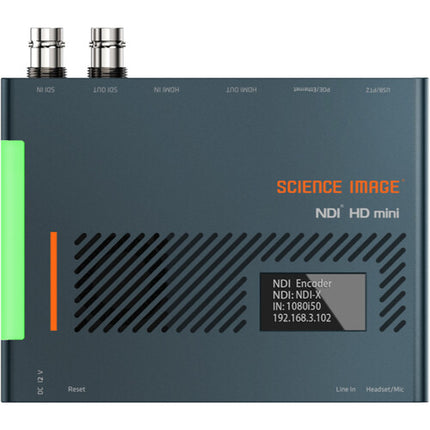 SCIENCE IMAGE NDI Mini HD Codificador Decodificador 3G-SDI HDMI 2160p30 OLED 2-Pack